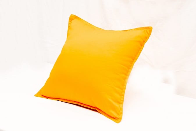 Washable Soft Cushion Yellow - Image 2