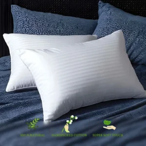 300TC White Cotton Pillow