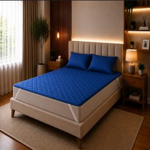 100% Waterproof Quilted Colored Mattress Protector - Image 2