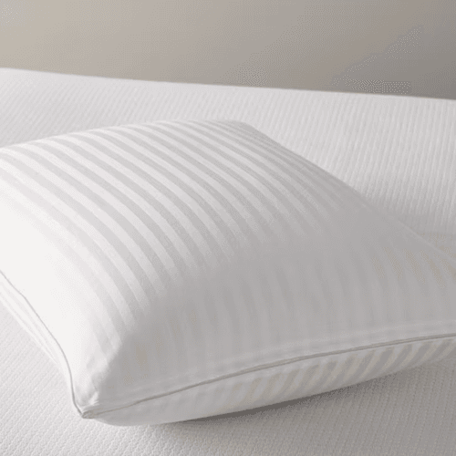 300TC White Cotton Pillow - Image 2