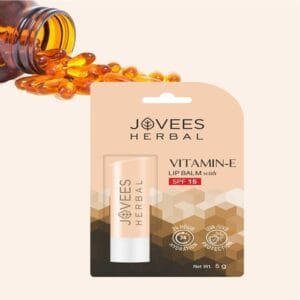 Jovees Vitamin E Lip Balm With SPF – [5g]